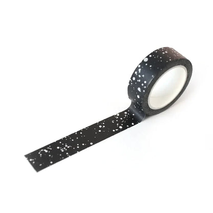 Worthwhile Paper - Splatter Washi Tape - Black & White